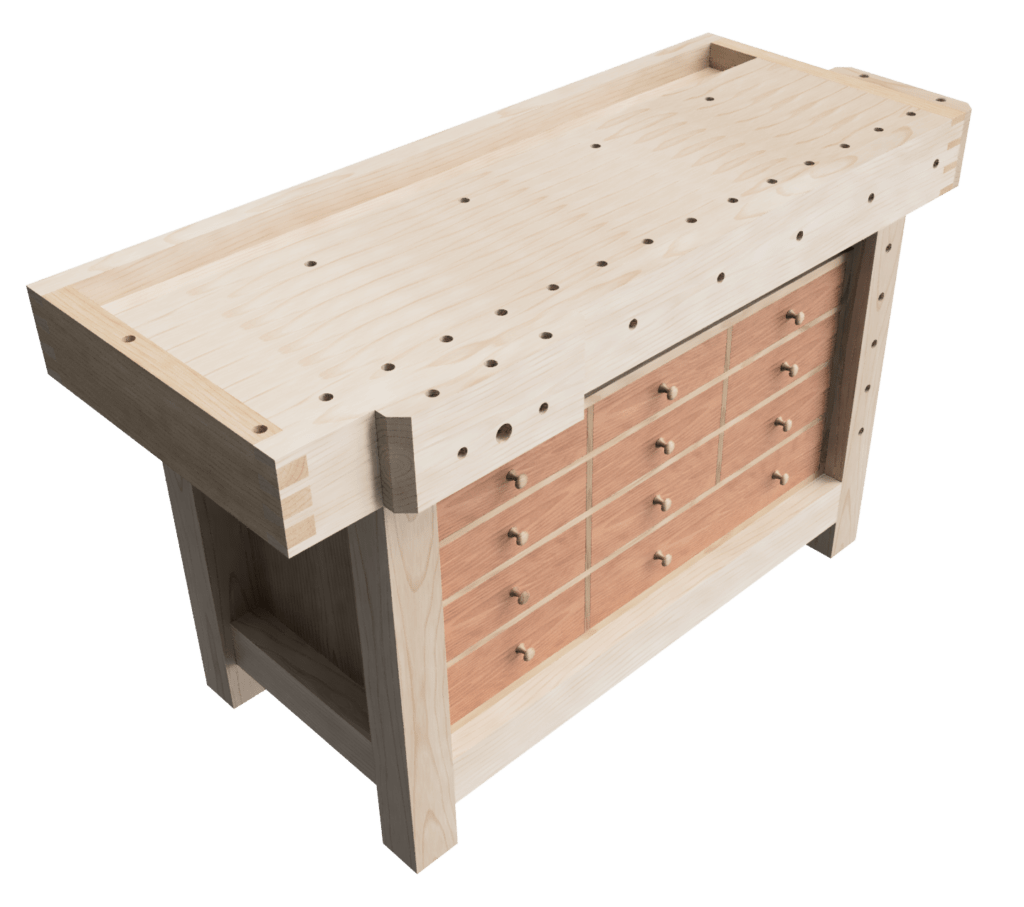 GC Workbench with drawer box v5