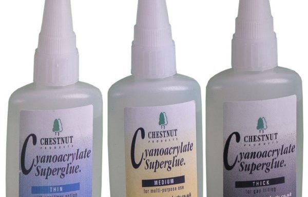 Chestnut cyanoacrylate adhesives